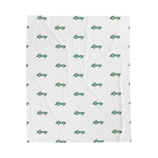 "Lazy" Day Plush Blanket