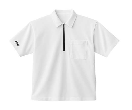 "Lazy" Zip Up Short Sleeve